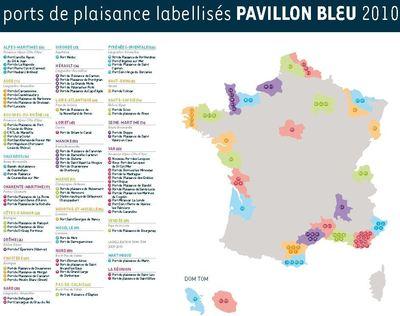 Ecolabel: 341 plages obtiennent le pavillon bleu pour 2010