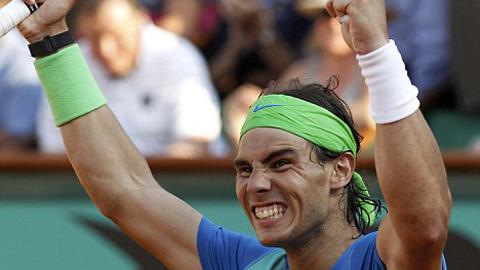 Roland Garros 2010 ... Rafael Nadal stratosphérique