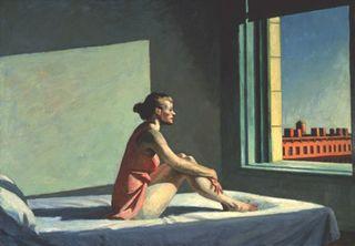 Hopper - Morning Sun (Soleil du matin), 1952