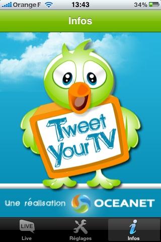 iphone ipad  Tweet your TV