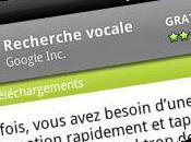 recherche vocale Android supporte français