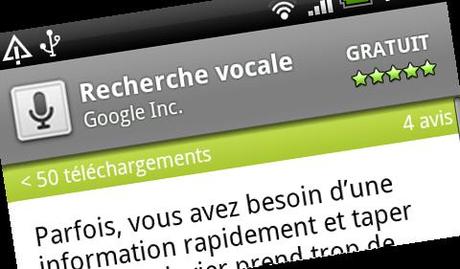 La recherche vocale sur Android supporte le français