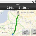 Google Maps Navigation est disponible en France, en Belgique et en Suisse