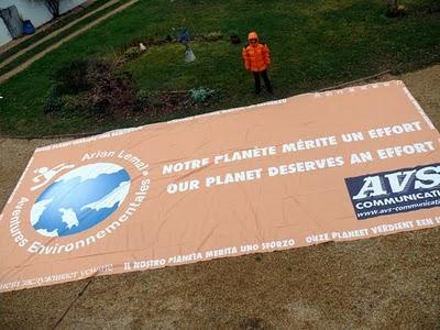 Le Balayeur des cimes cherche écoles pour retours d'expéditions de nettoyage des montagnes