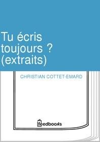 écris toujours Feedbooks