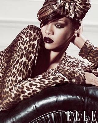 Rihanna en couv de Elle US en juillet