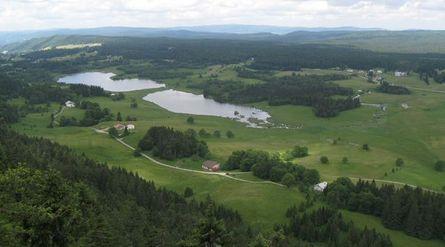 La Rando des Passeurs 2010 à Chapelle des Bois (Doubs) Vue sur les lacs
