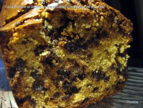 Cake banane et beurre de cacahuètes aux pépites de chocolat http://lh6.ggpht.com/_R_hDG-ur51A/TA6_kBmzjrI/AAAAAAAAKgA/jzU5_YwOCQ4/s800/IMG_2630.JPG