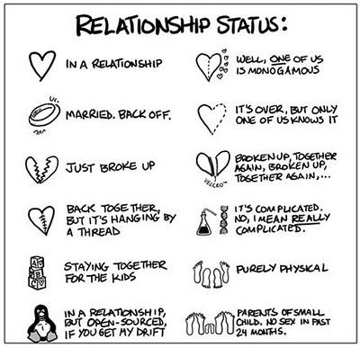 De nouveaux relationship status...