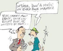 Les VIP ont boudé les Bleus