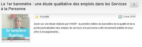 Conditions de travail dans les Services à la Personne : et vous, qu’en pensez-vous ?