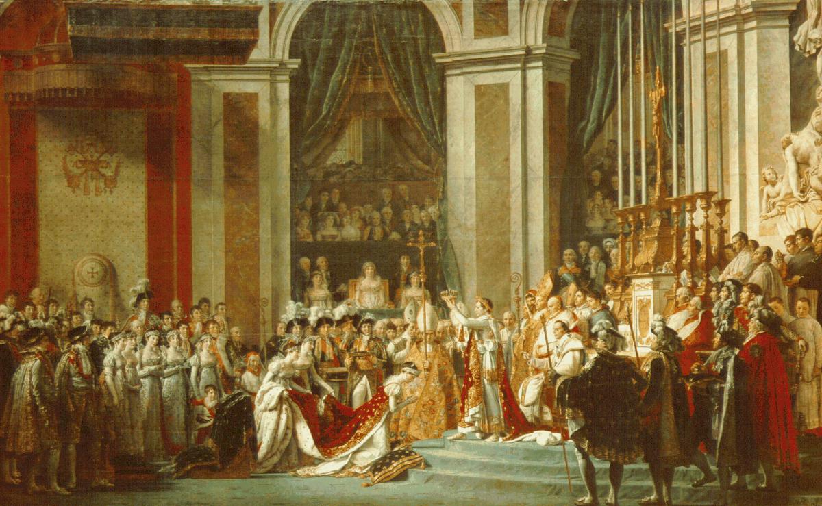 Le sacre de Napoléon, par David
