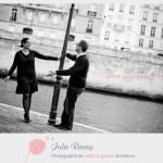 Nadia & Thierry : séance photos engagement, Paris