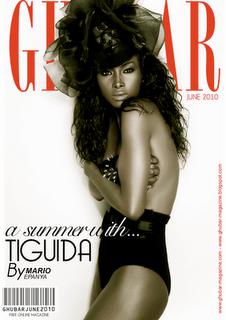 COVER I  ♥ Tiguida Sissoko pour GHUBAR MAGAZINE