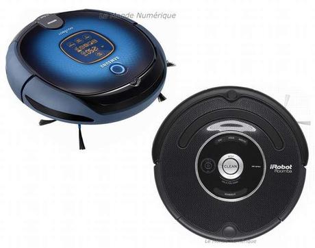 Comparatif robots aspirateurs : Roomba contre Navibot de Samsung