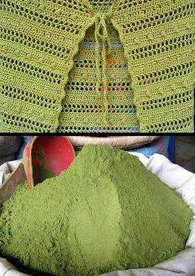 La cigogne aime le vert