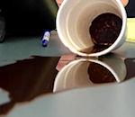 vidéo bp marée noire café renversé