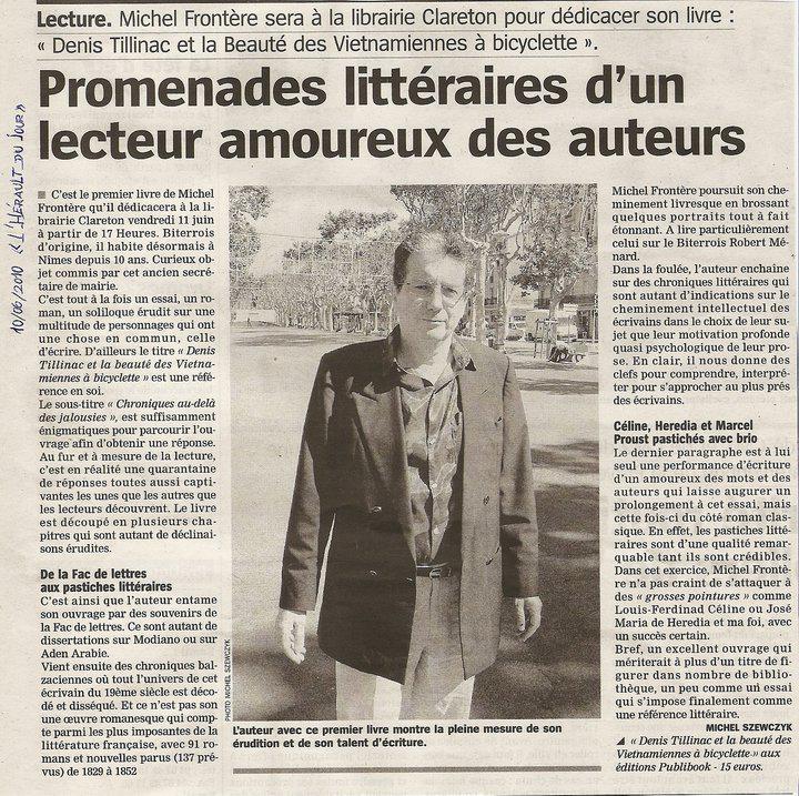 Á Béziers, ville de rugby, un essai qui a plu à la rédaction de « L’Hérault du jour »…