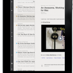 Reeder pour iPad disponible sur l’App Store