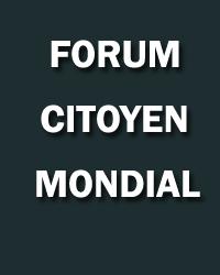 Forum Citoyen Mondial cet  après-midi à l'Espace Diamant d'Ajaccio de 17h à 19h30