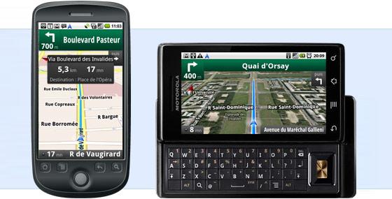 Google Maps Navigation, la solution GPS gratuite pour mobile