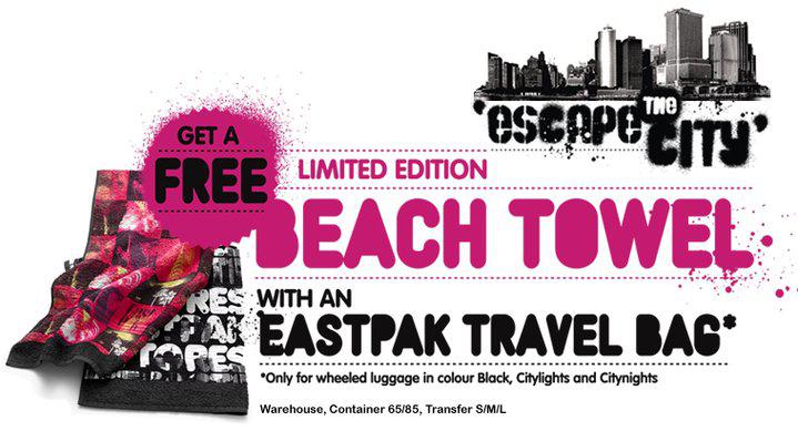 eastpak escape the city promo Eastpak Escape The City: Warehouse, Container & Transfer