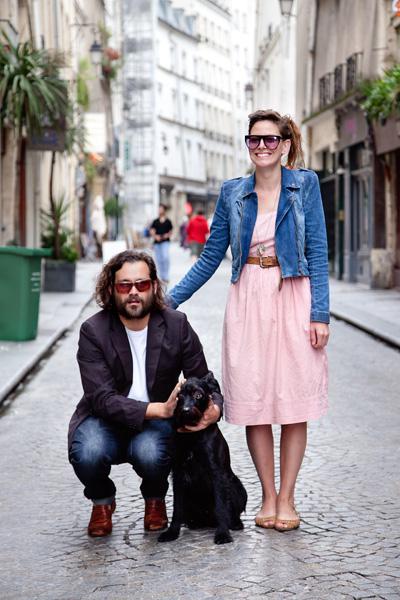 Lyall et Leonie - Réalisateur et étudiante en design