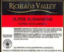 Richland Valley - Super sous-marin
