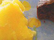 Sorbet l'orange moelleux chocolat