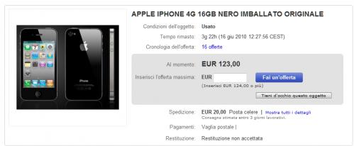 iPhone 4 sur ebay : Arnaque !