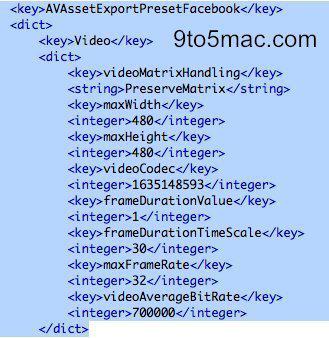 L'export vidéo vers Facebook pour iOS4?