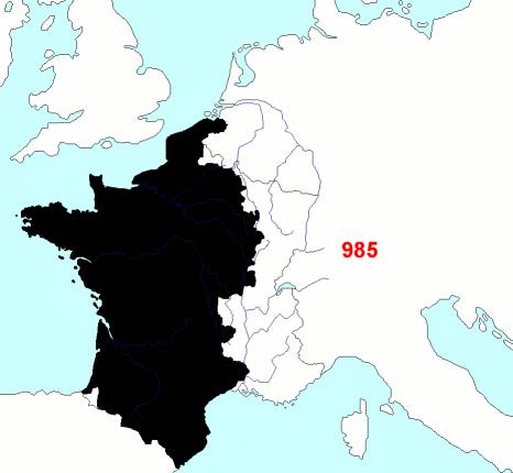 L'évolution territoriale de la France