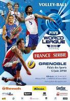 Volley-ball Ligue Mondiale France 0 – Serbie 3
