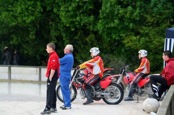 Motoball : le match