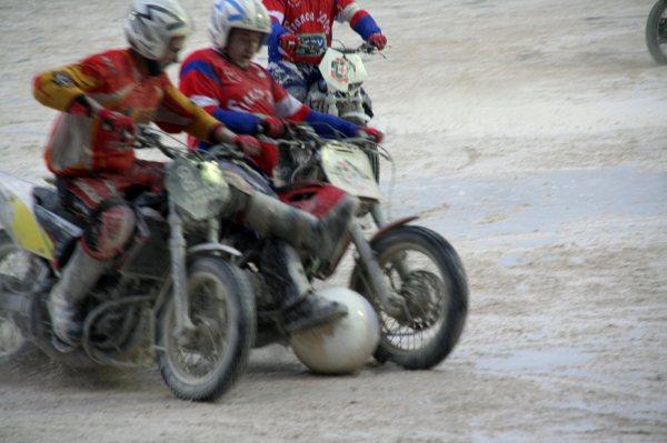 Motoball : le match