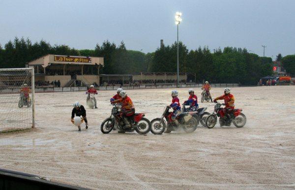 Motoball : le match