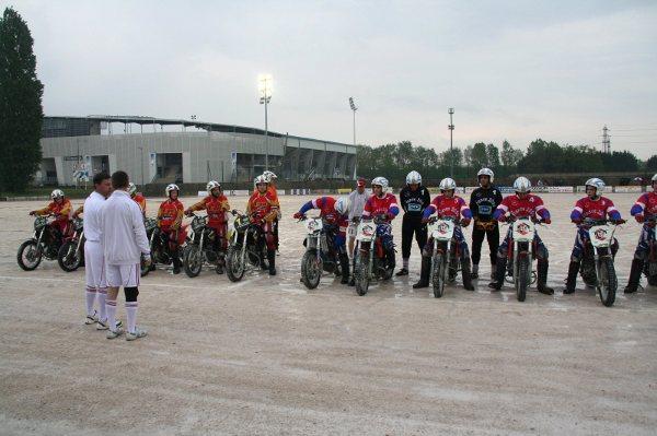Motoball : le match