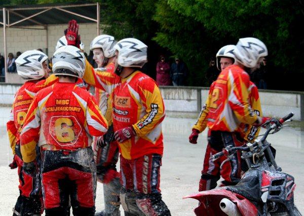 Motoball : le match