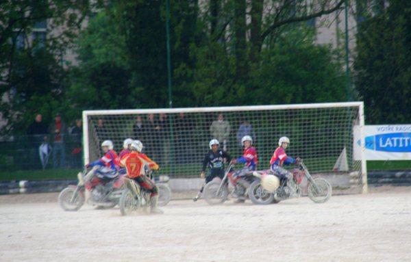 Motoball : le match