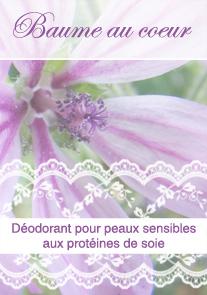 Déodorant pour peaux sensibles aux protéines de soie