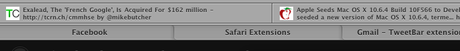 Quelques extensions intéressantes pour Safari 5
