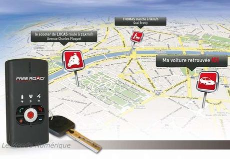 Free Road, le système de géolocalisation nomade pour tous