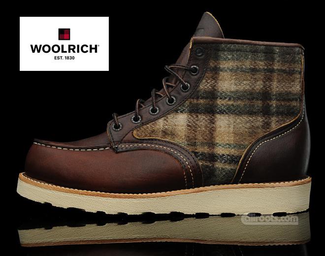 red wing x woolrich