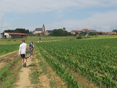 Berg-sur-Moselle, une marche sous le soleil