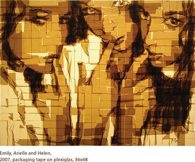 Mark Khaisman, TAPEWORKS : l'Art du scotch