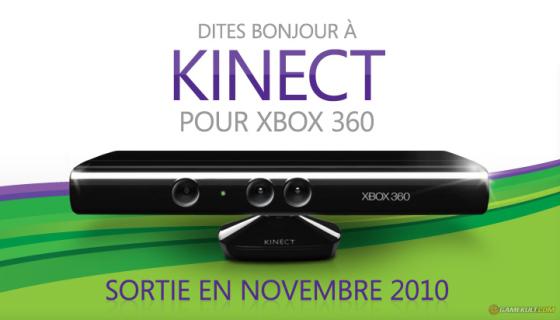 Microsoft Kinect pour Xbox 360