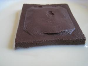 Le Fondant au Chocolat Rians avec crème anglaise