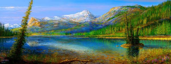 20 Paysages magnifiques en Digital Painting