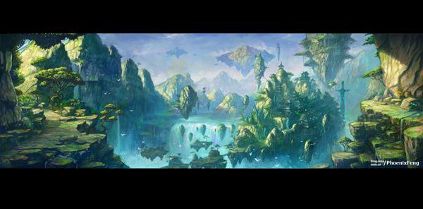 20 Paysages magnifiques en Digital Painting