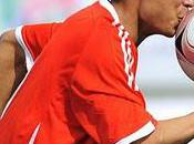 chinois mettent Foot